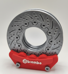 Podtácky - červené brzdy