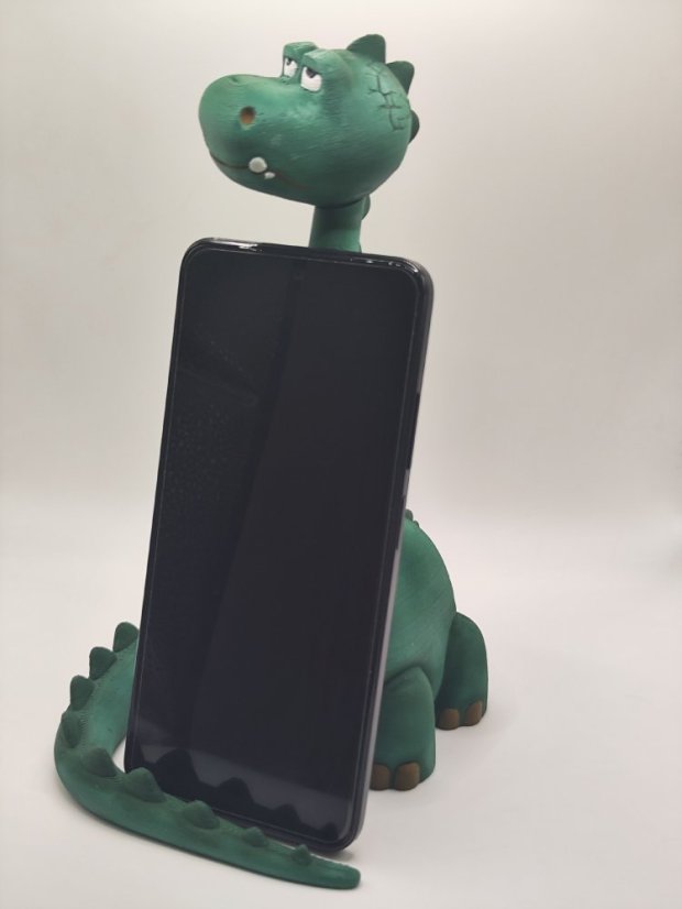 Držák na telefon na motiv dinosaura