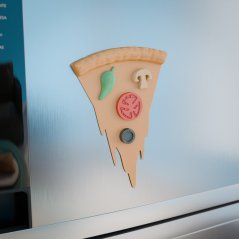 Magnetky pizza
